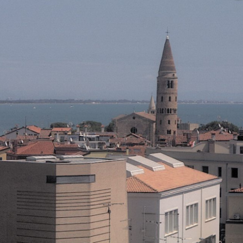 italy - caorle: old town hotel marco polo