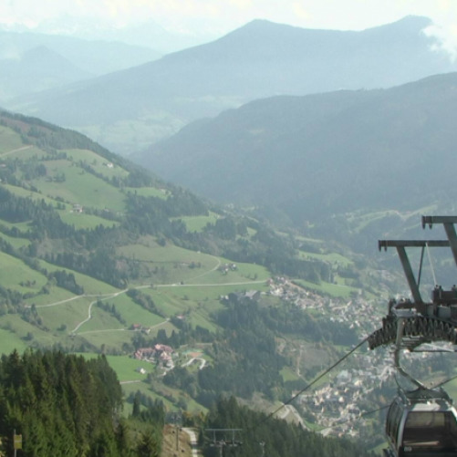 austria - muehlbach am hochkoenig: muehlbach am hochkoenig panoramic view