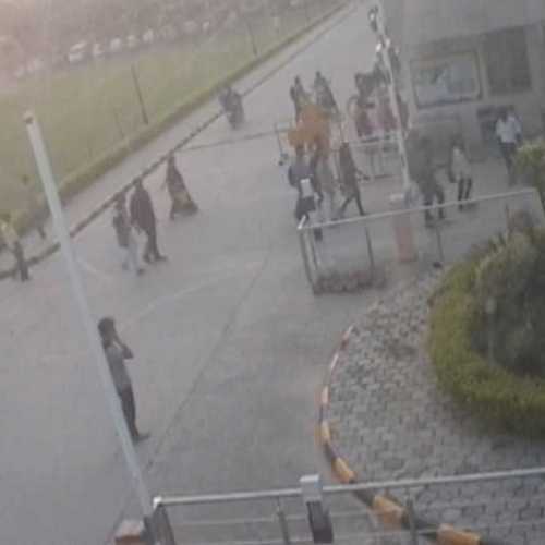 india - chennai: college campus