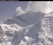 france - chamonix: mont blanc webcam, chamonix