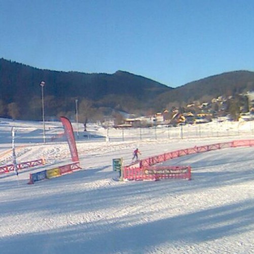france - autrans-meaudre-en-vercors: ski webcam autrans village nordique
