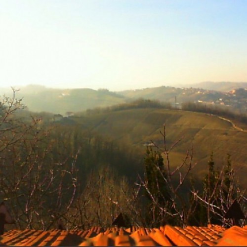 italy - trofarello: trofarello hills view