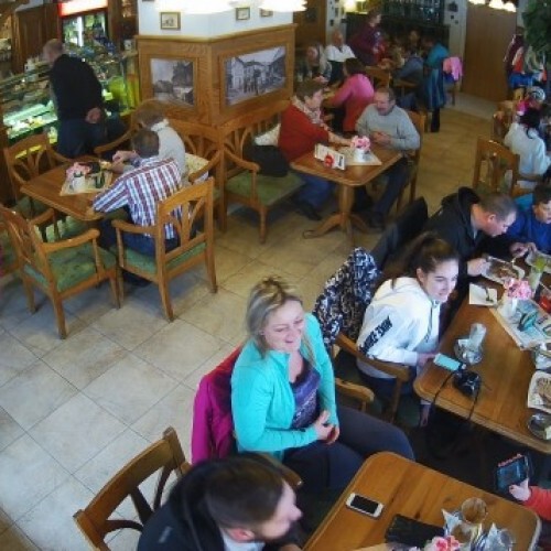 czech republic - boskovice: cafe charlotte, zelezna ruda, czech republic  webcam