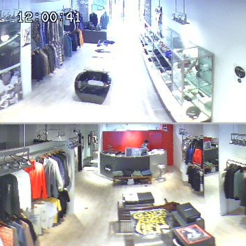 japan - osaka: clothes shop camera - osaka