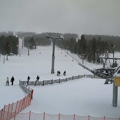 finland - kittilae: levi ski resort ski lift