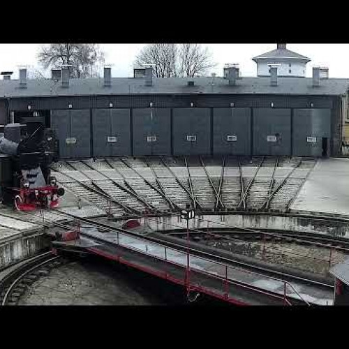 poland - wolsztyn: wolsztyn steam train depot 2