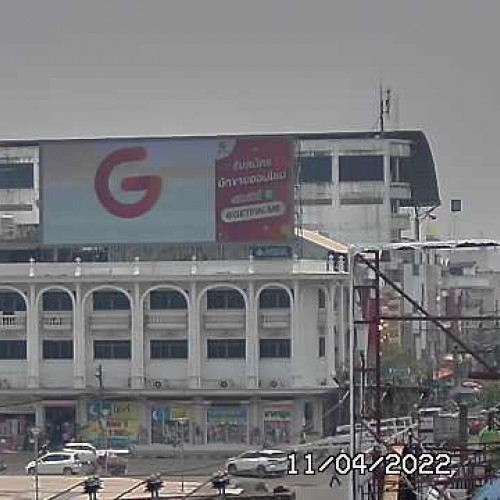 thailand - udon thani: webcam view in udon thani