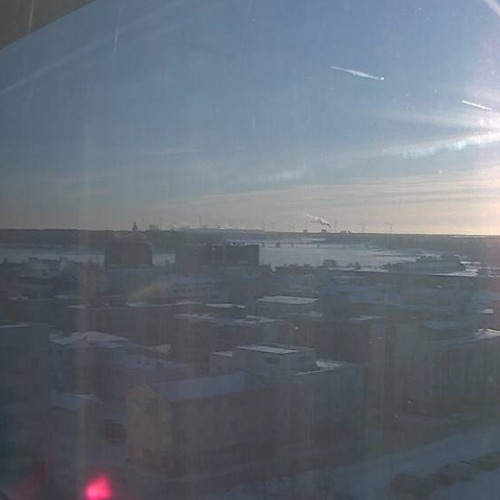 finland - tornio: view from city hall on suensaarenkatu - looking south