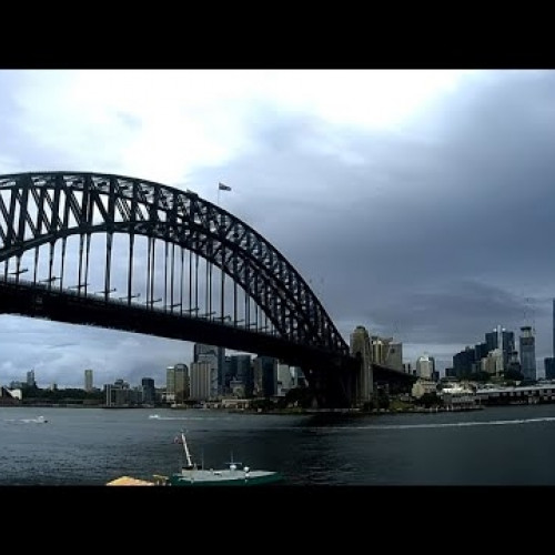 australia - sydney: sydney harbour bridge