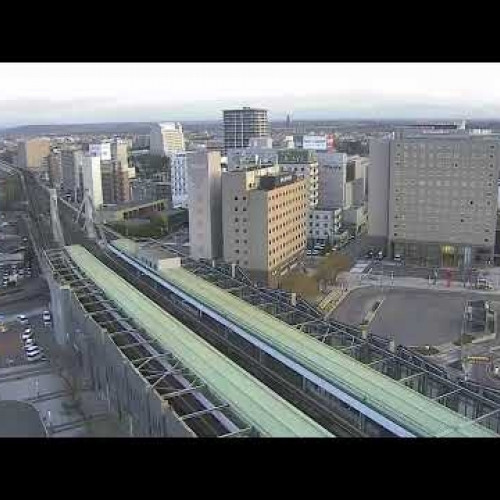 japan - obihiro: obihiro railway station