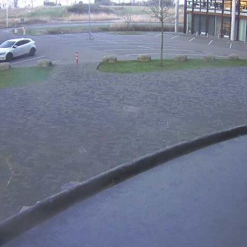 netherlands - diemen: parking and office view in diemen