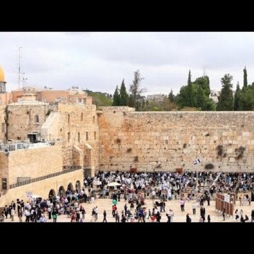 israel - jerusalem: western wall - view 2