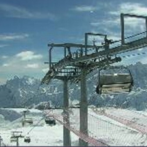 italy - grassobbio: ski cam near grassobbio