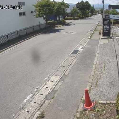 japan - saku: webcam view in saku