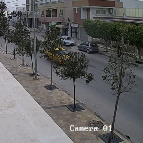 tunisia - tunis: streetview in tunis camera 01