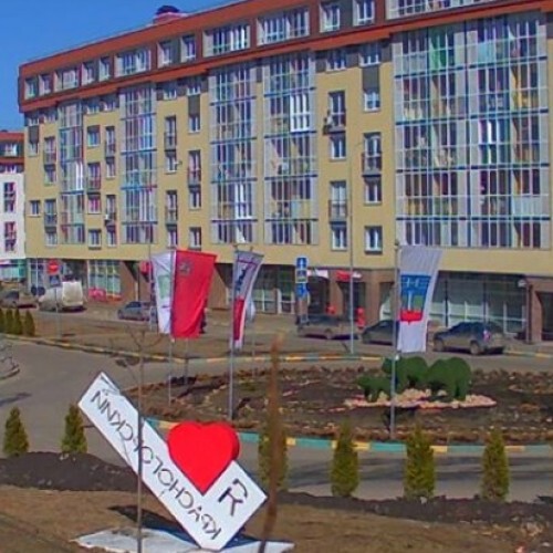 russian federation - dedovsk: building in dedovsk