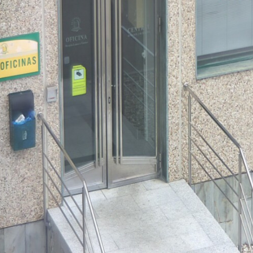 spain - tarragona: tarragona building entrance