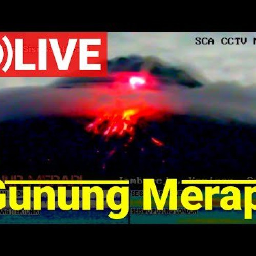 Watch Volcano Mount Merapi live webcam in Yogyakarta - Indonesia |Pictimo