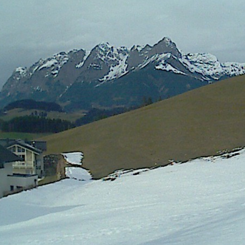 austria - bischofshofen-kreuzberg: north toward tennengebirge