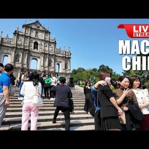 Watch Macau tourist walk live webcam in Macao - Macao |Pictimo