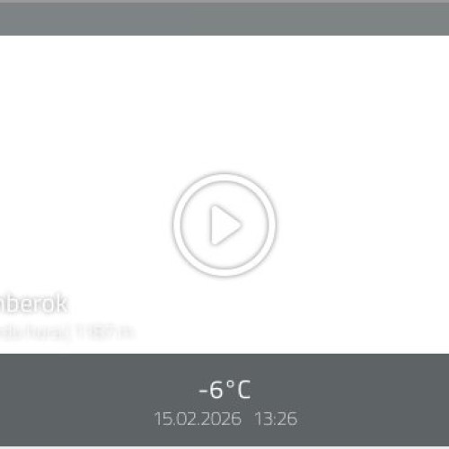 Ružomberok Malin&ocirc; Brdo Hora Ski Resort Live Webcam