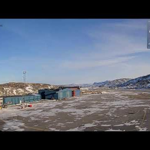 Ilulissat Airport North Live Webcam: Gateway to Greenland's Arctic