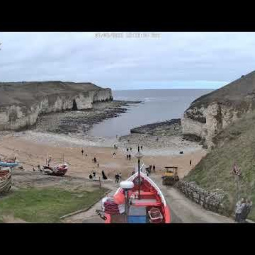 North Landing Flamborough Webcam: Live Coastal Views