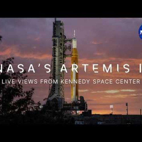 Witness History: NASA's Artemis II Live Views from Kennedy Space Center 🚀