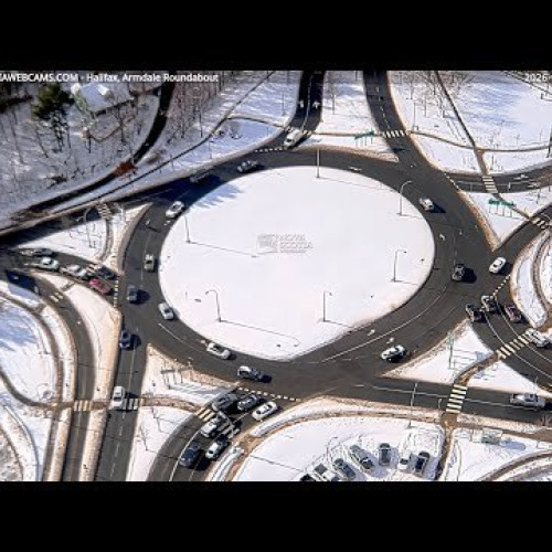 Halifax Armdale Roundabout Live View
