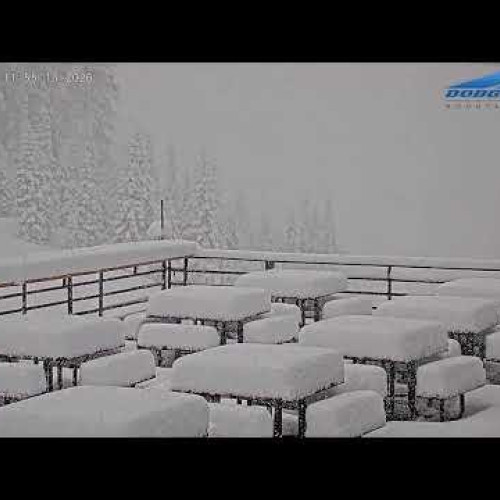 Dodge Ridge Mountain Resort Waystation Live Webcam