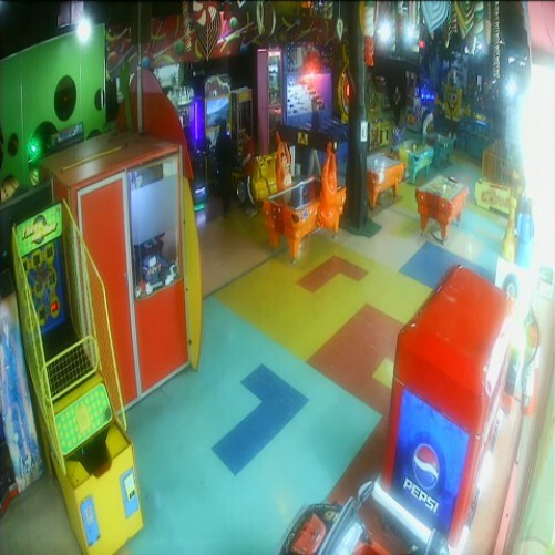 iran - tehran: arcade game in tehran