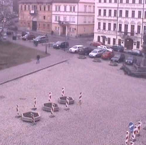 czech republic - teplice: zamecke namesti (castle square)