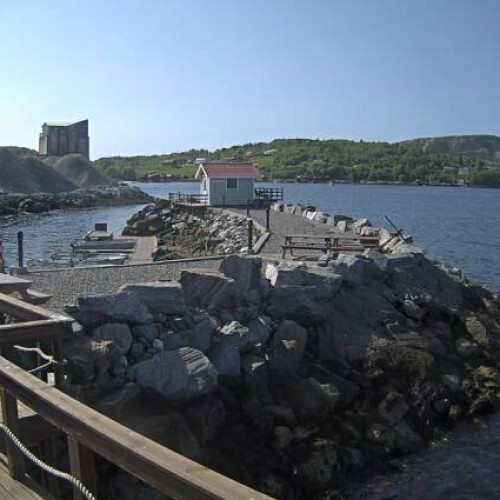 norway - kristiansund: kristiansund harbour view