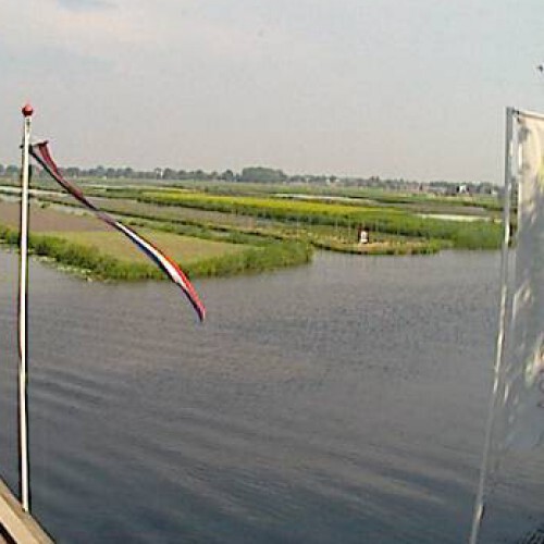 netherlands - groningen: river view in groningen