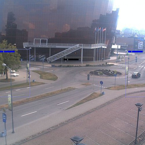 latvia - liepaja: liepaja city center view