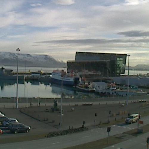 iceland - reykjavik: reykjavik harbour