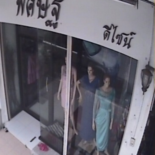 thailand - nakhon ratchasima: clothes shop in nakhon ratchasima
