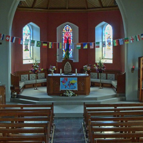 ireland - limerick: church in limerick