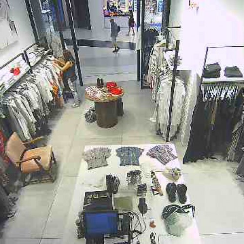 france - boulogne-billancourt: clothing shop in boulogne-billancourt