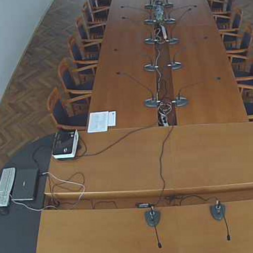 slovakia - krupina: conference room in krupina