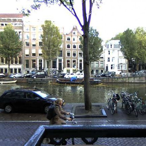 netherlands - amsterdam: amsterdamse grachten view