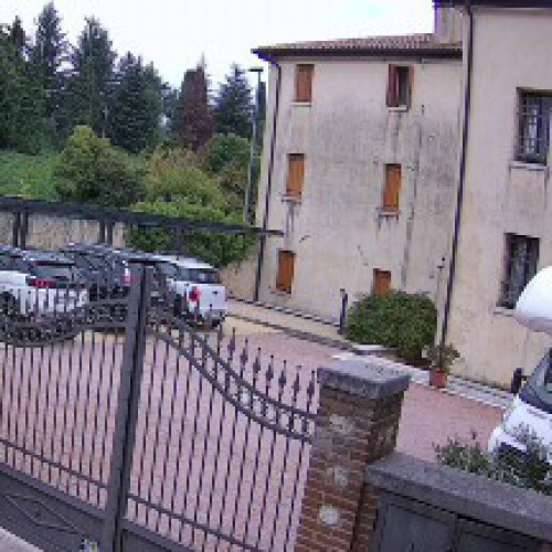 italy - refrontolo: villa view in refrontolo