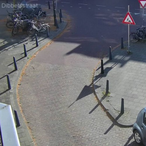 netherlands - den haag: dibbetsstraat kruising
