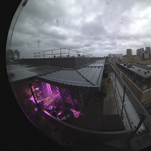 united kingdom - london: roof cam in london