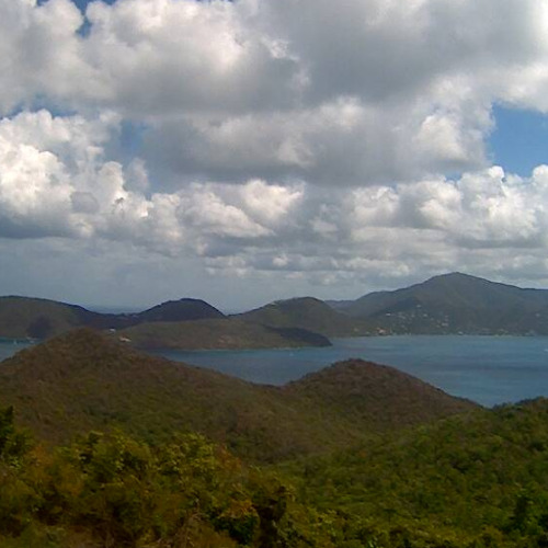 virgin islands us - coral bay: windspree vacation homes - skyridge - looking south