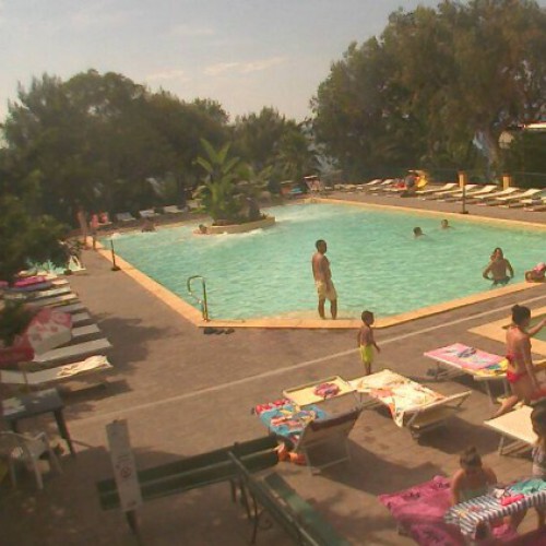 italy - sanremo: villaggio dei fiori - swimming pool