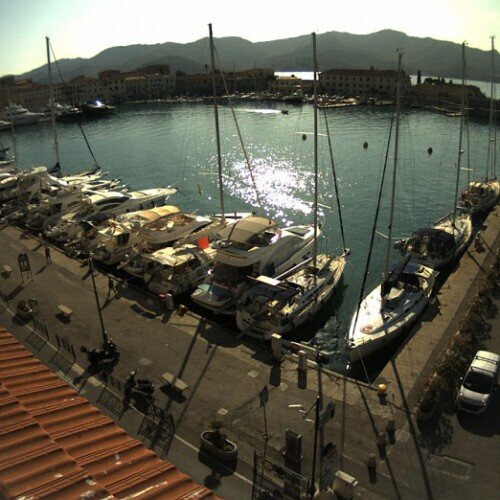 italy - portoferraio: harbour in portoferraio