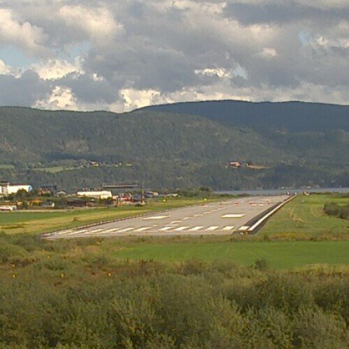 norway - notodden: notodden airport - enno runway 12