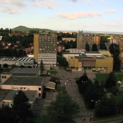 czech republic - koprivnice: koprivnice city view