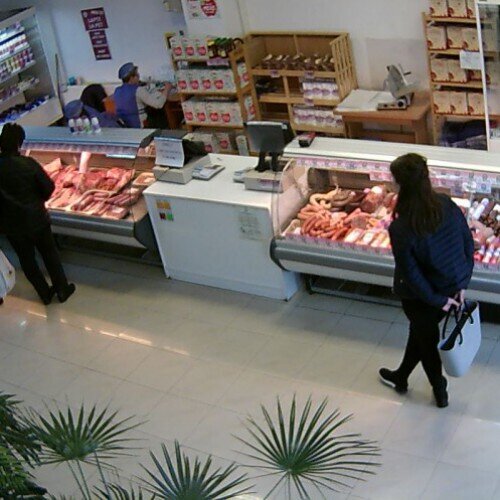 romania - bucharest: butcher shop bucharest